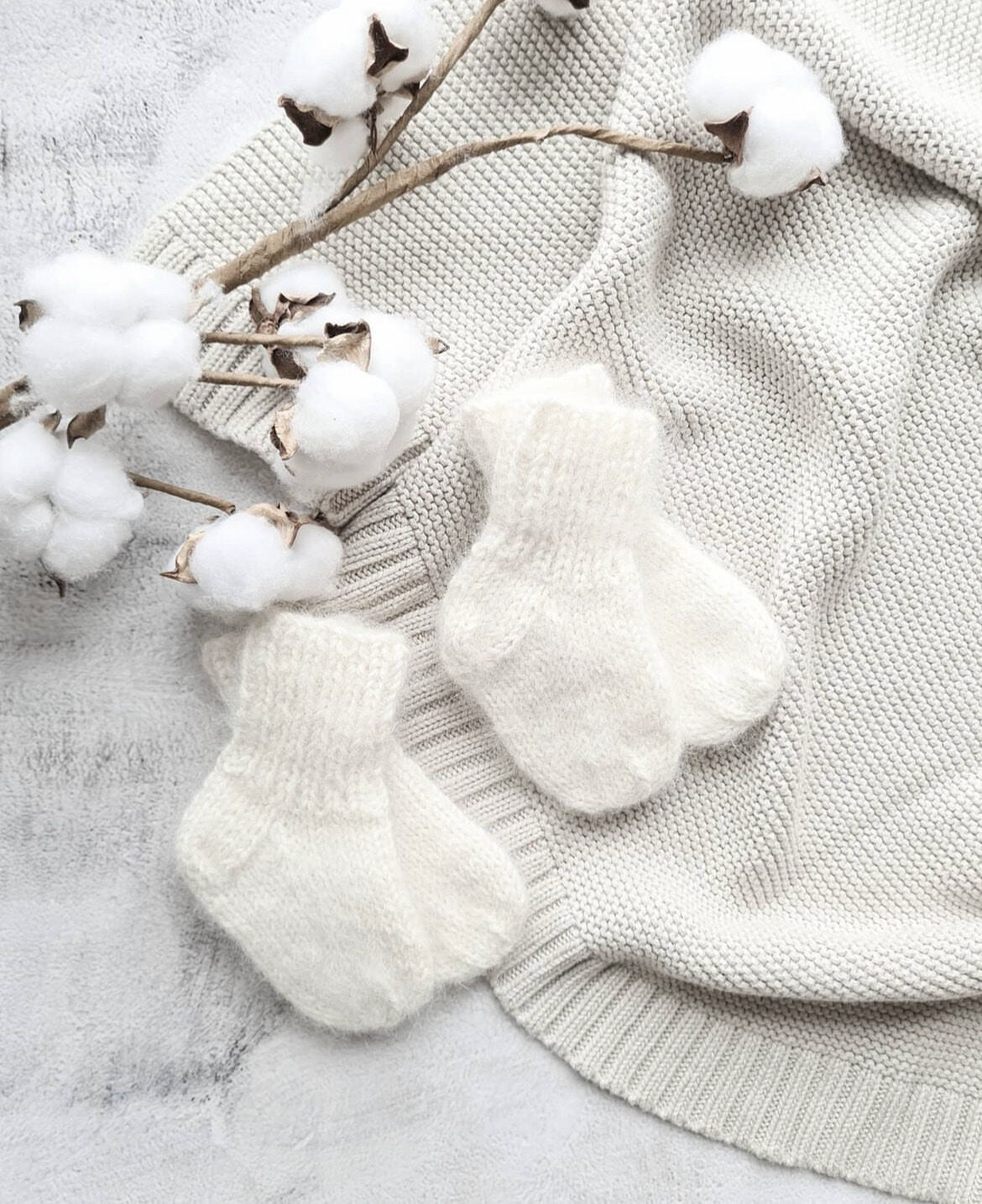 Baby knitted socks
