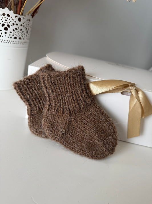 Baby socks (brown)