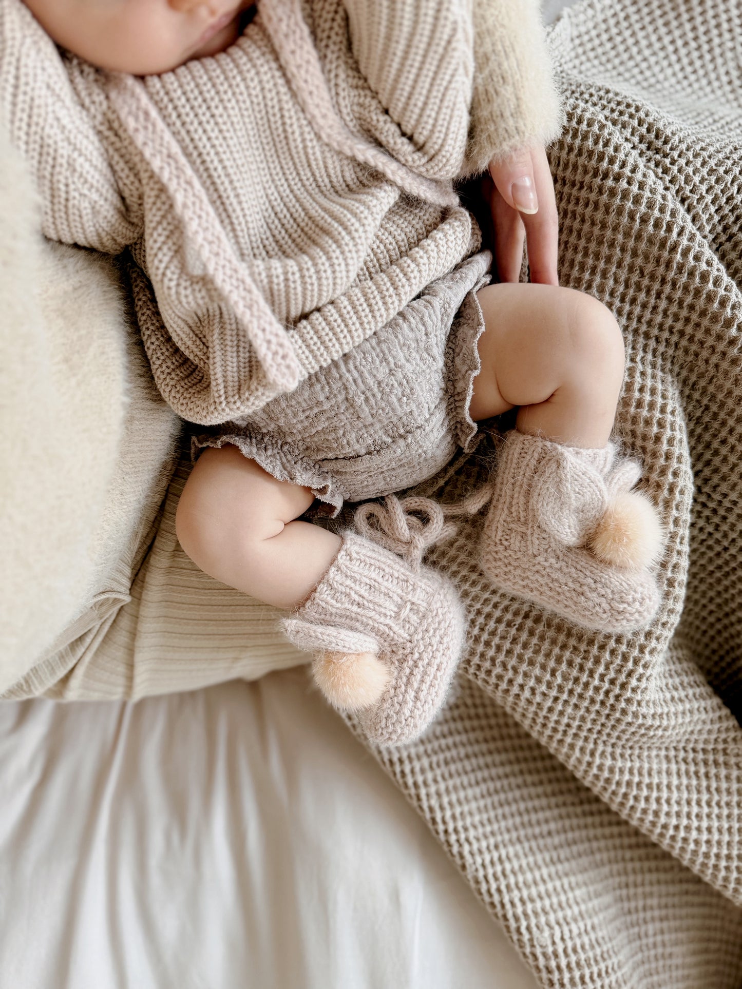 Baby Bunny booties