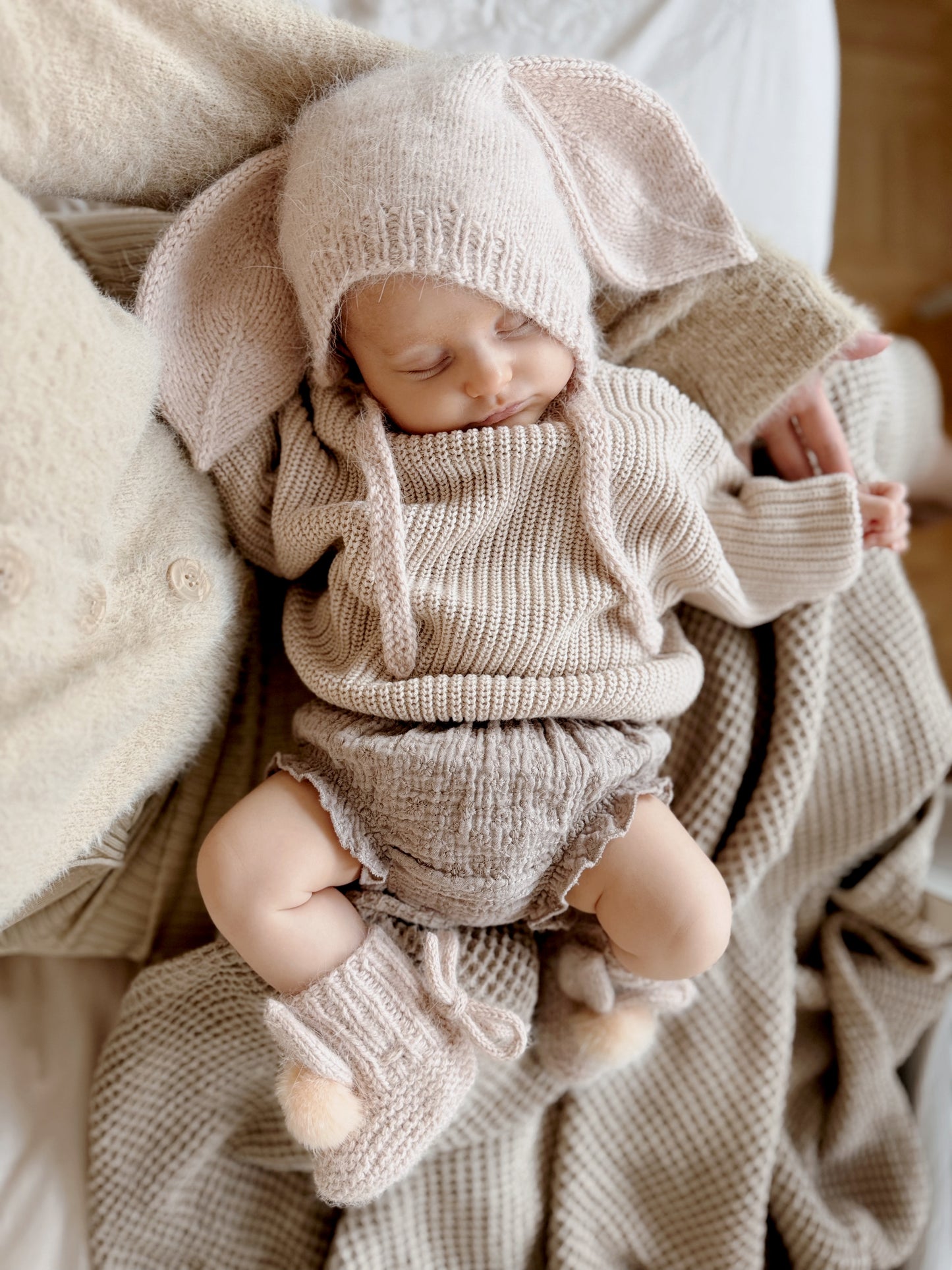 Baby Bunny booties