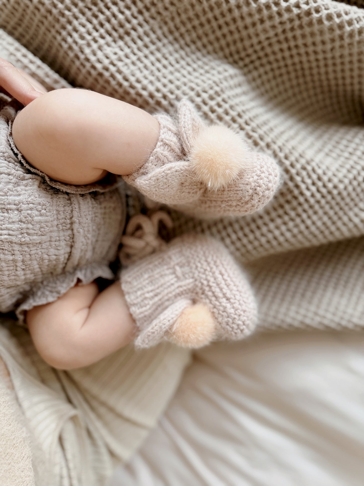 Baby Bunny booties