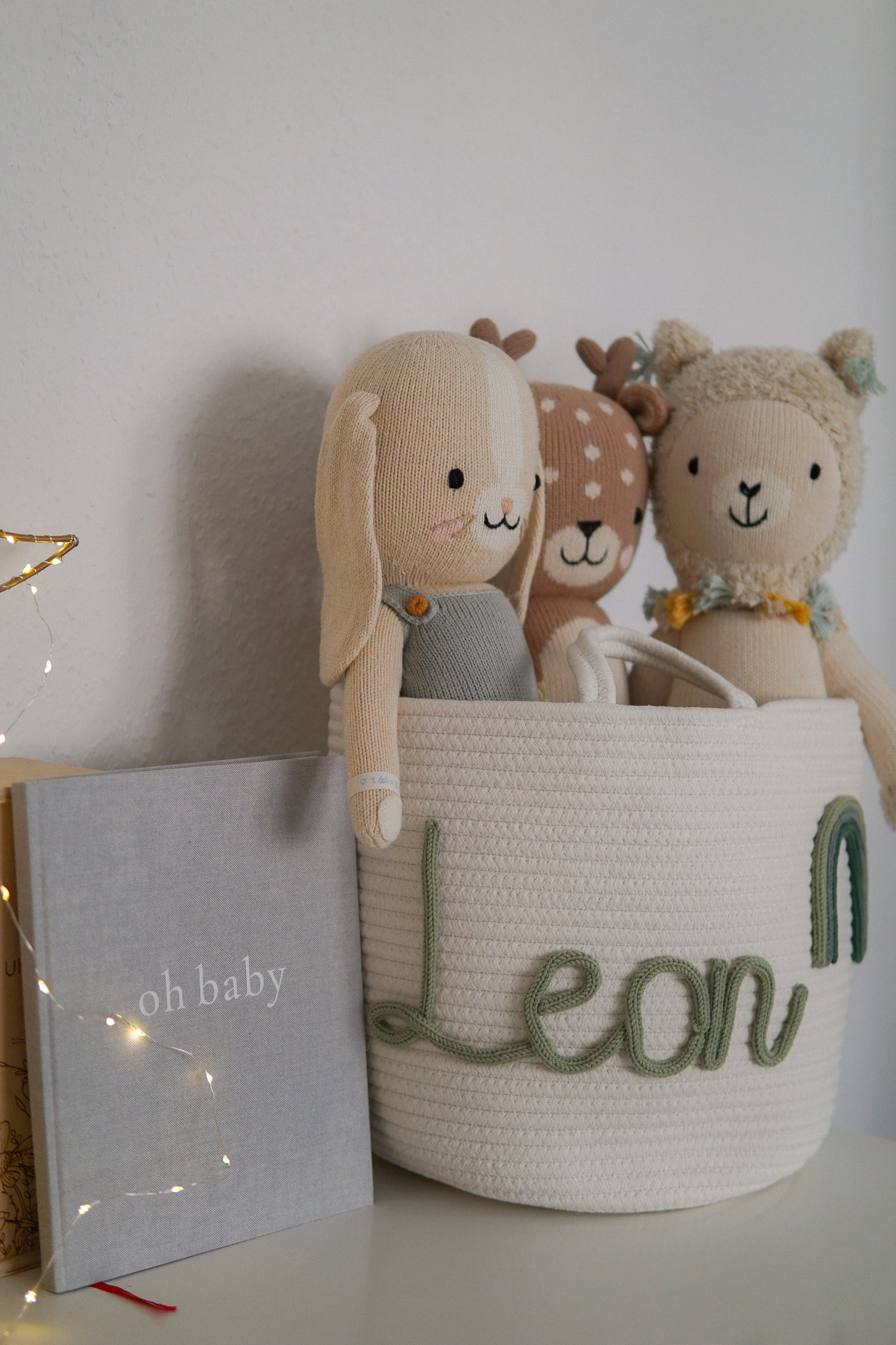 Personalized toy basket