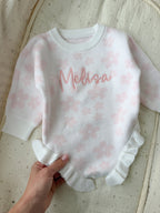 Adīts romperis mazulim – Daisy (iespējams personalizēt)