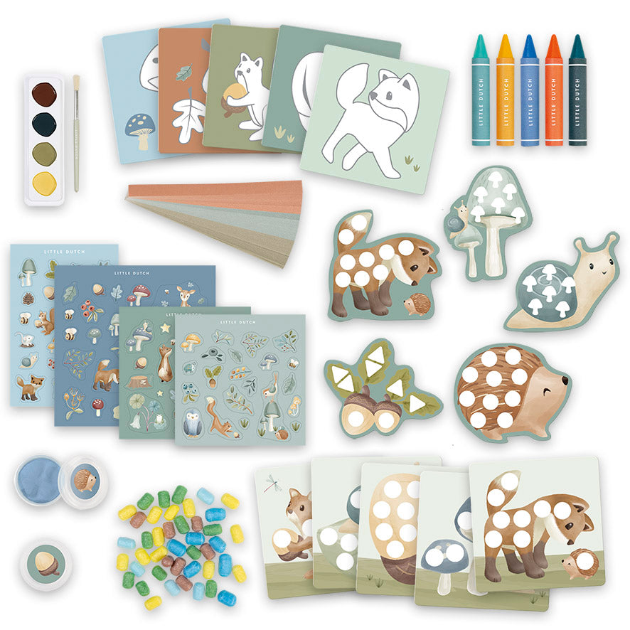 Little Dutch radošais komplekts XL Forest Friends – Meža draugi