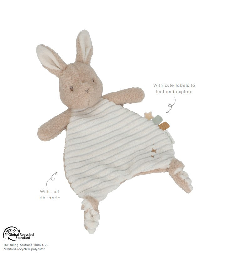 Little Dutch miega lupatiņa Zaķītis Newborn Naturals, 33 cm
