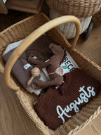 Personalized Kids Sweater with Name - Brown