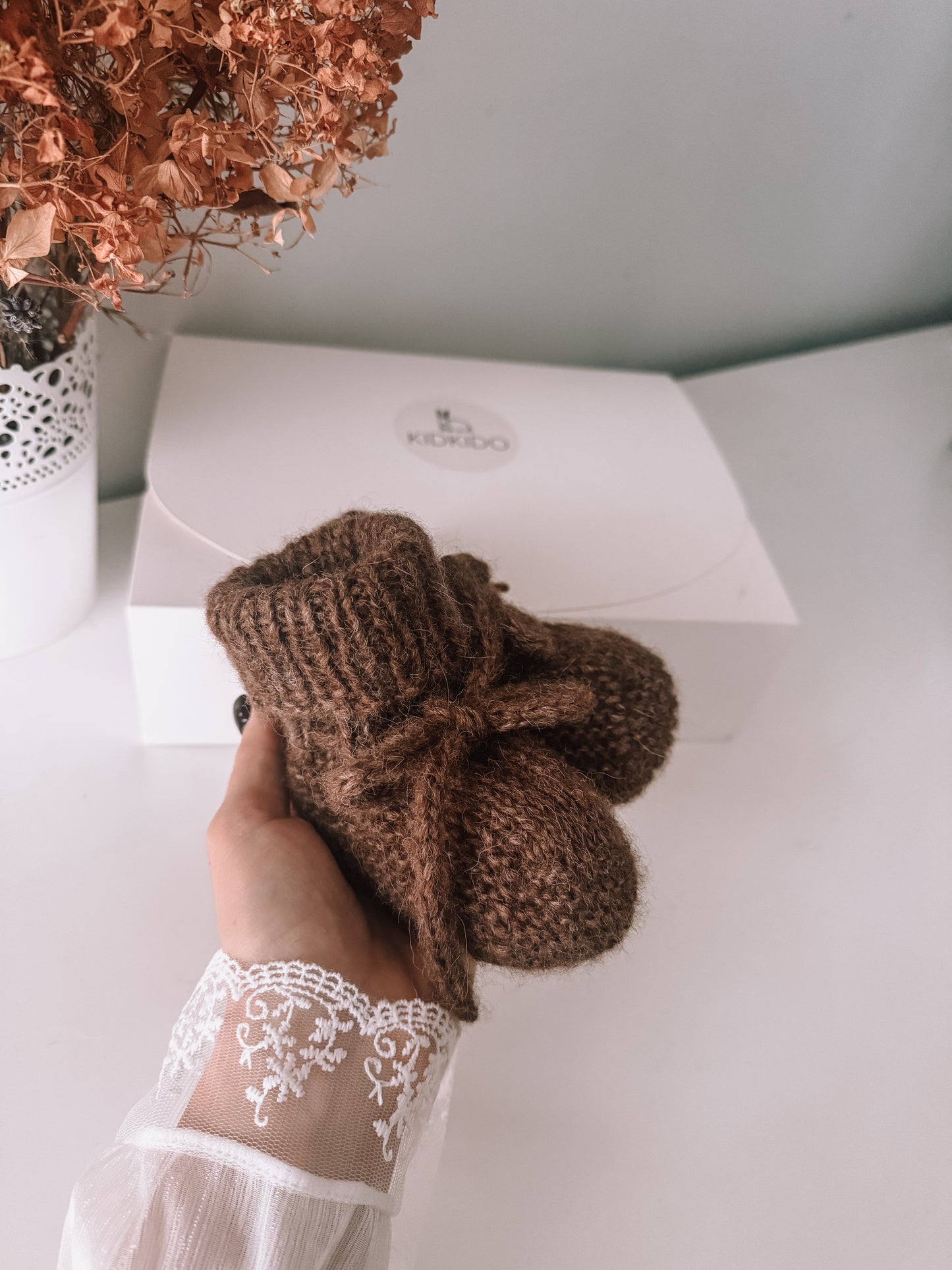 Adīti zābaciņi (premium) - uz pasūtījuma