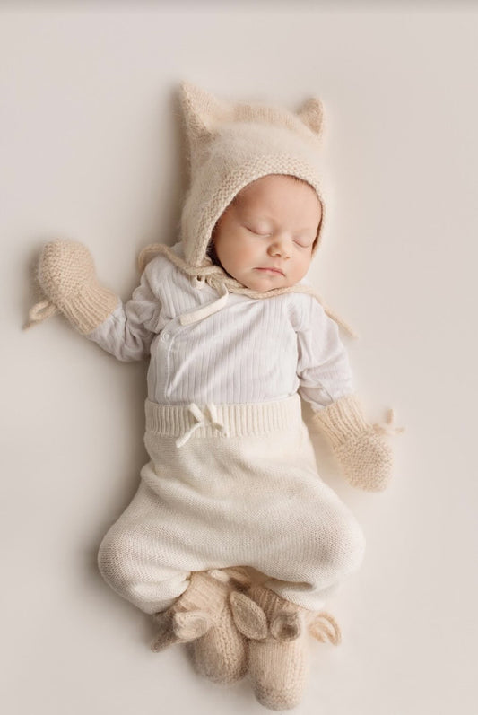 Beige Kitty hat