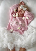 Name sweater (baby pink)