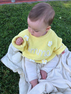 Personalized Kids Sweater with Name (yellow)