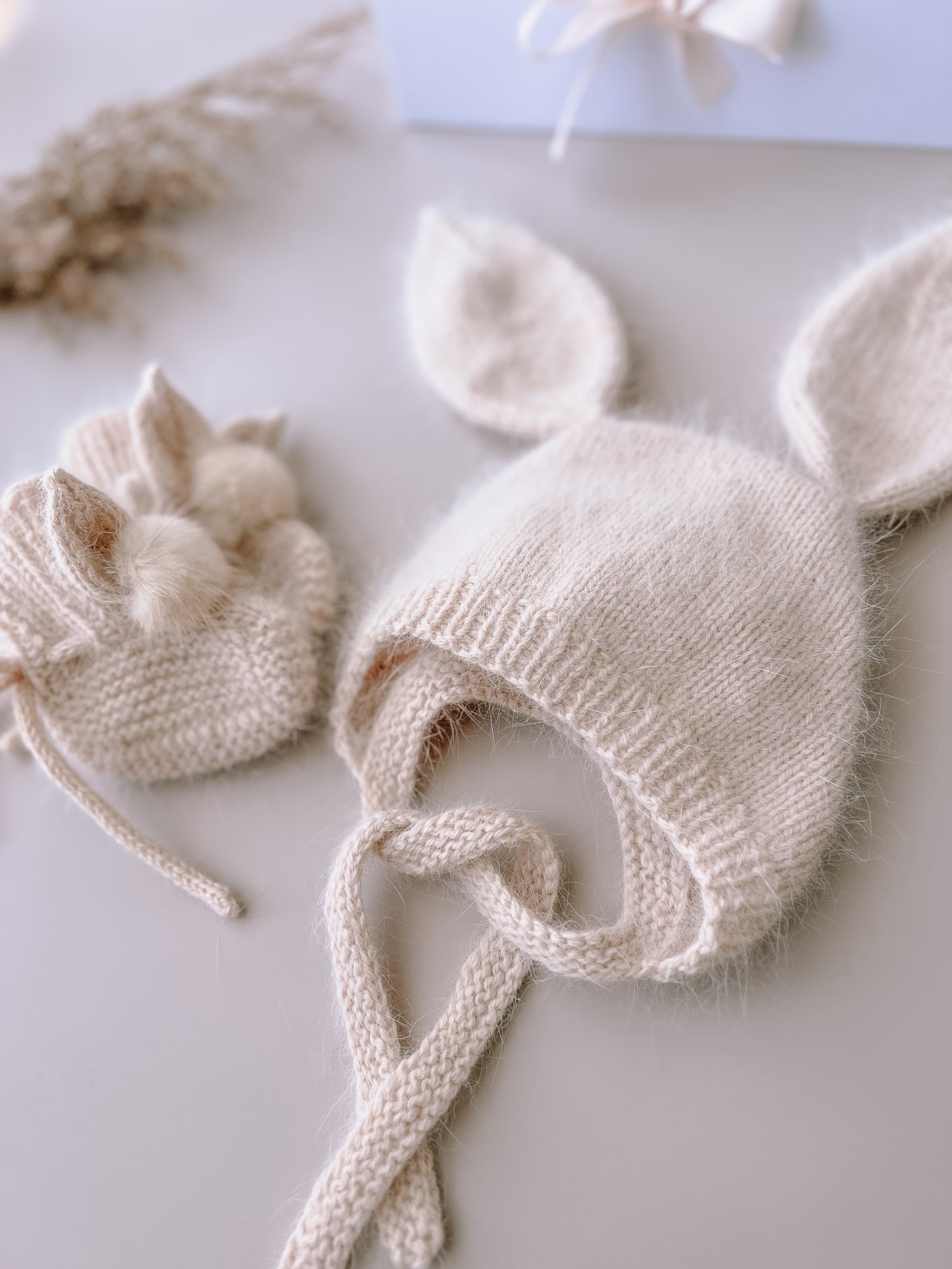 Beige Bunny set (made to order)