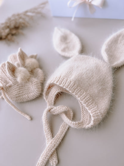 Beige Bunny set (made to order)