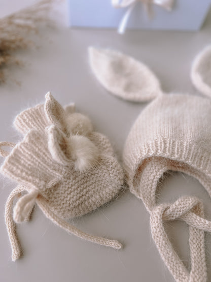 Beige Bunny set (made to order)