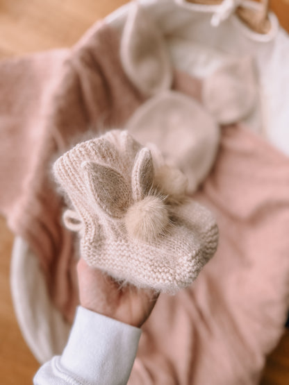 Beige Bunny set (made to order)
