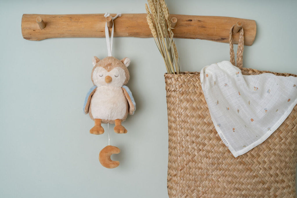 Little Dutch muzikālā rotaļlieta "Pūce" – Forest Friends