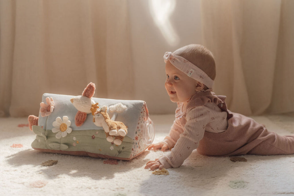 Little Dutch mīkstais aktivitāšu trijstūris Fairy Garden