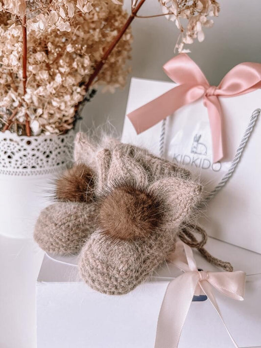 Baby bunny booties