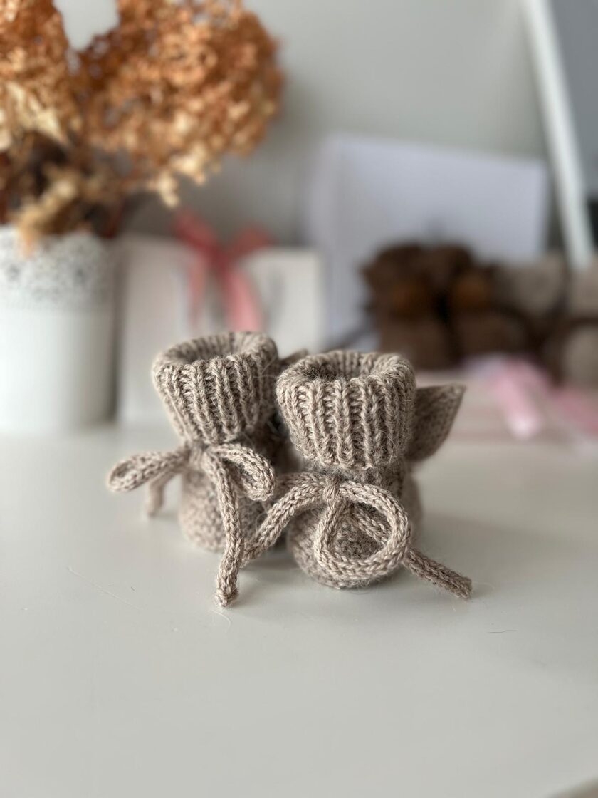 Baby bunny booties