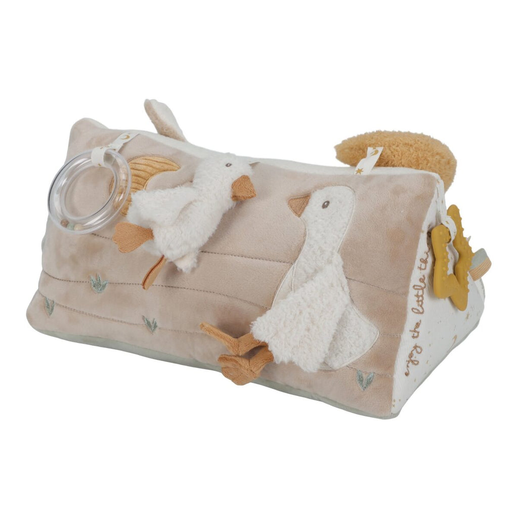 Little Dutch mīkstais aktivitāšu trijstūris Newborn Naturals