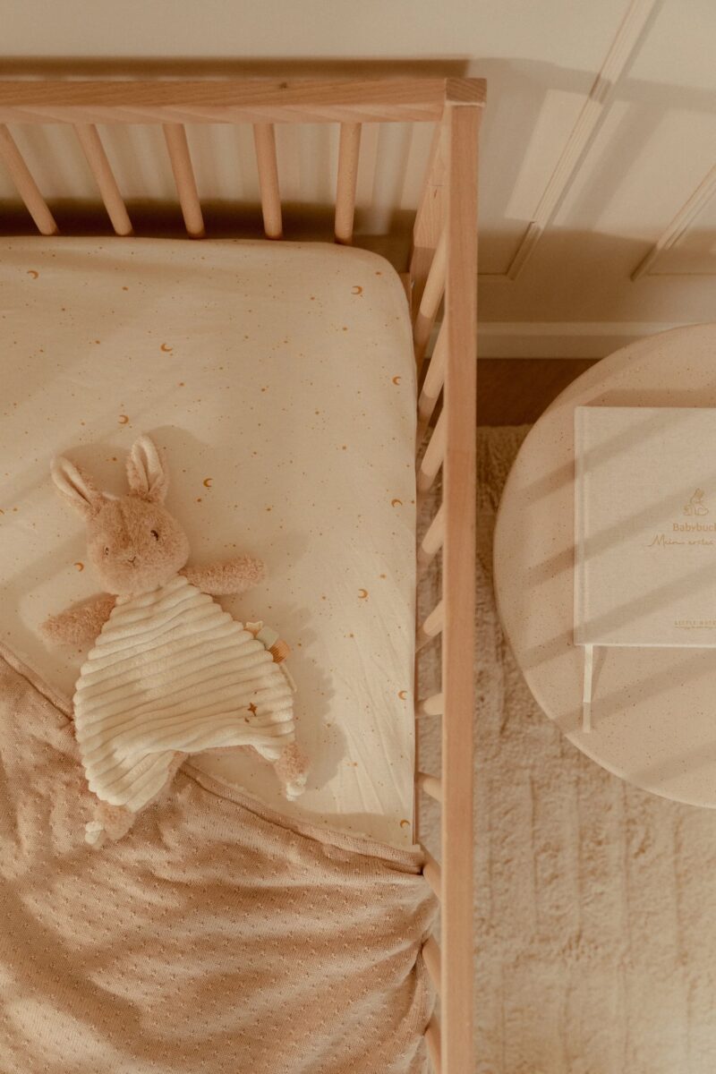 Little Dutch miega lupatiņa Zaķītis Newborn Naturals, 33 cm