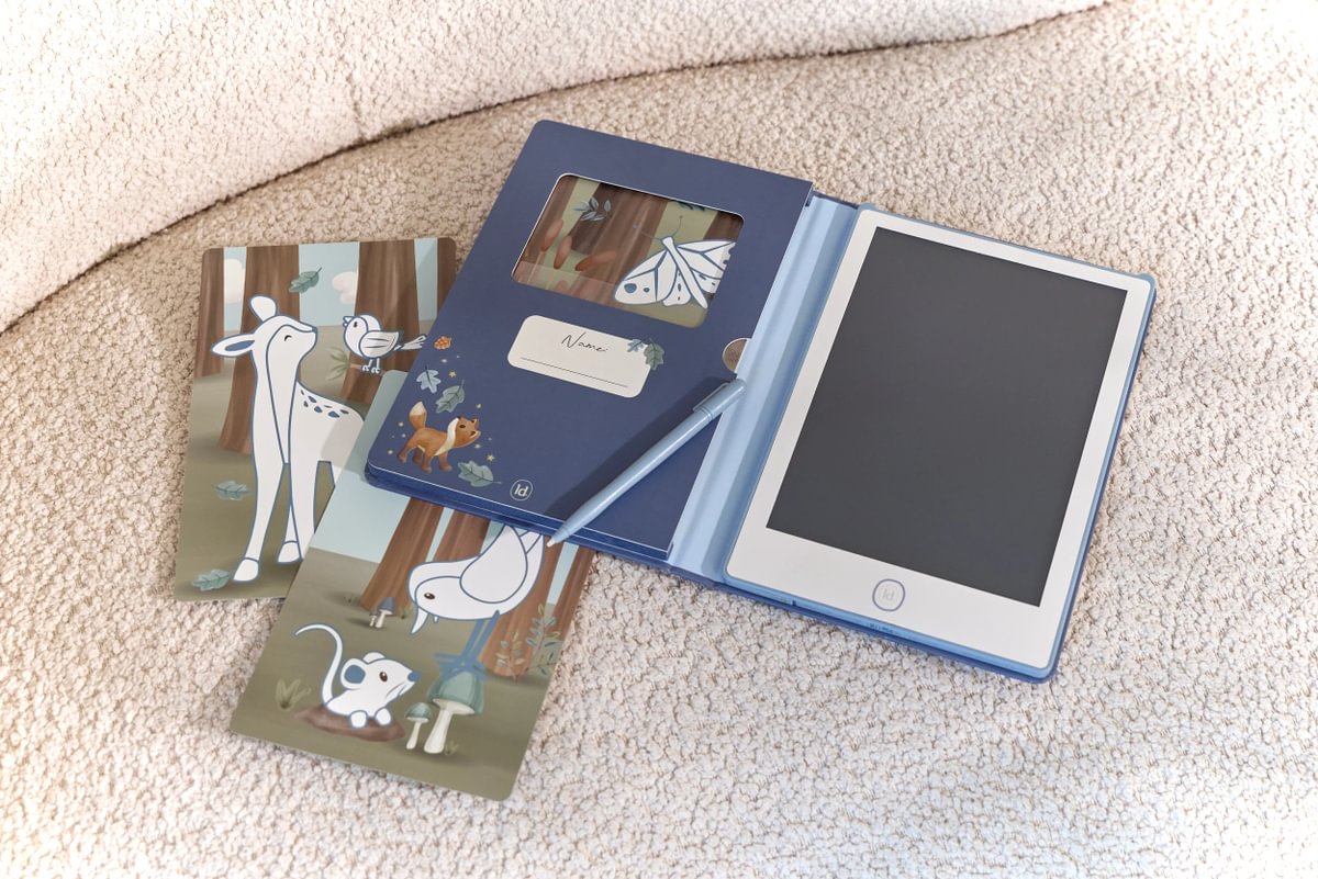 Digitālā zīmēšanas planšete Forest Friends zila – foto 17