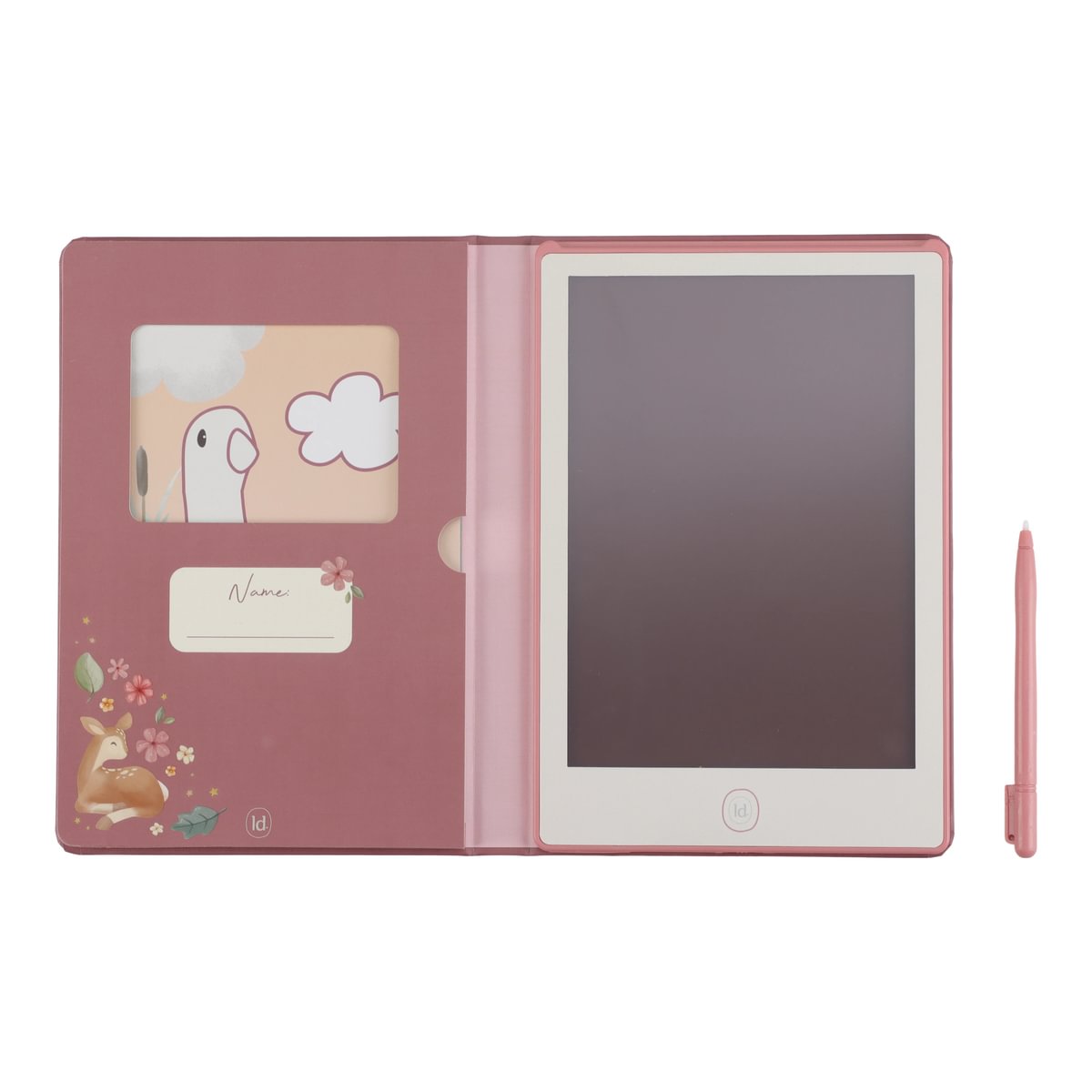 Digitālā zīmēšanas planšete "Fairy Garden" – rozā