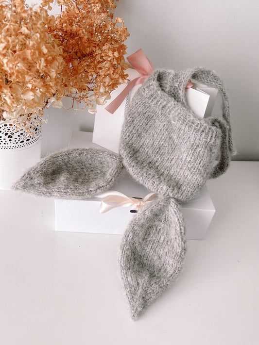 Bunny hat (grey)