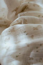 Little Dutch muslīna autiņš Baby Bunny, 120 × 120 cm