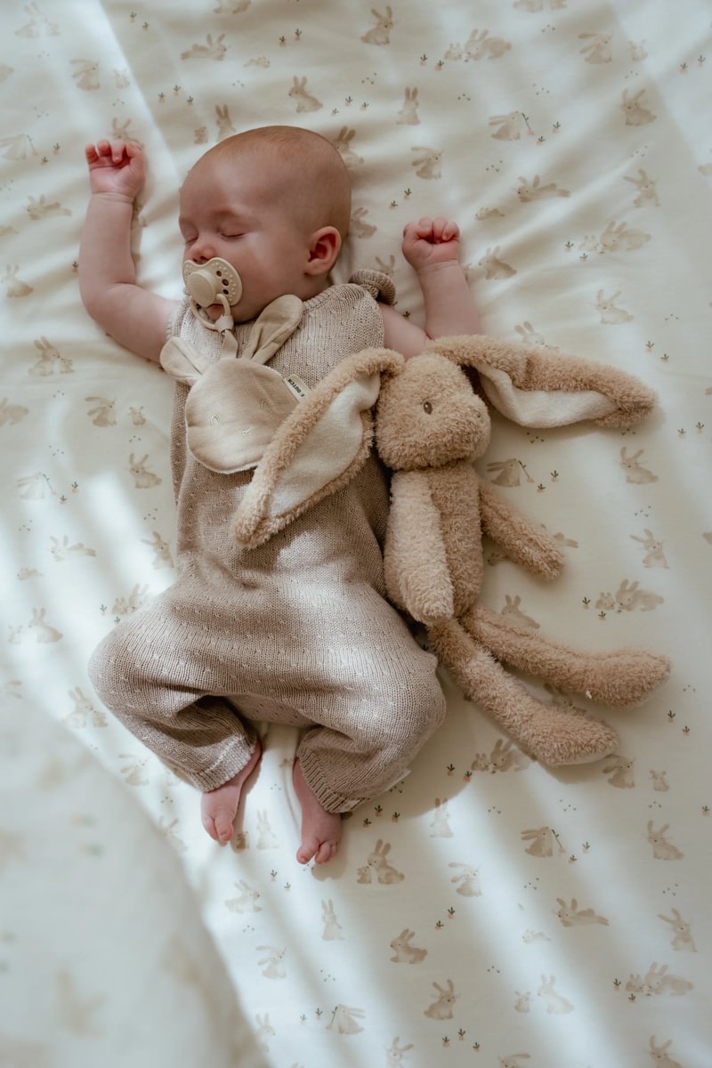 Little Dutch muslīna autiņš Baby Bunny, 120 × 120 cm