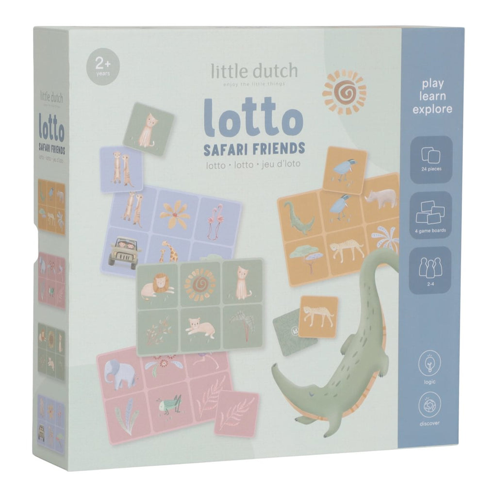 Loto spēle "Safari Friends"