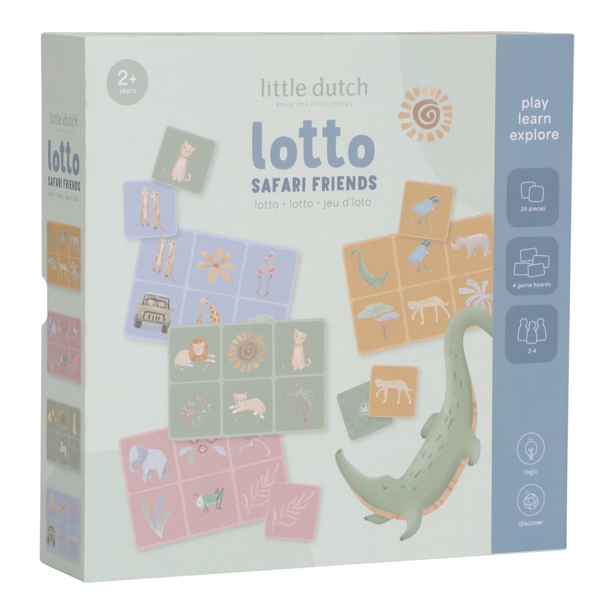 Loto spēle "Safari Friends"