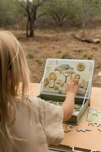 Magnētiskā spēļu tāfele "Safari Friends"