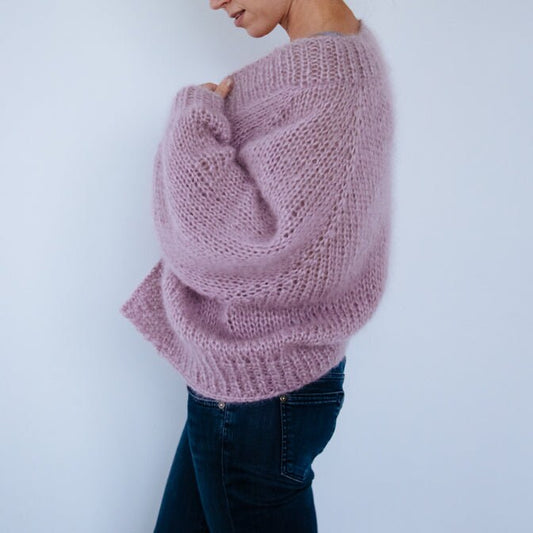 Mohair Cardigan pattern (digital file) ENG