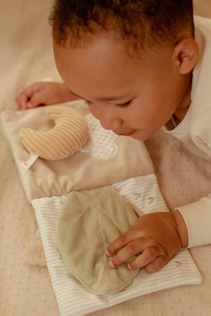 Little Dutch mīkstā aktivitāšu grāmatiņa Newborn Naturals