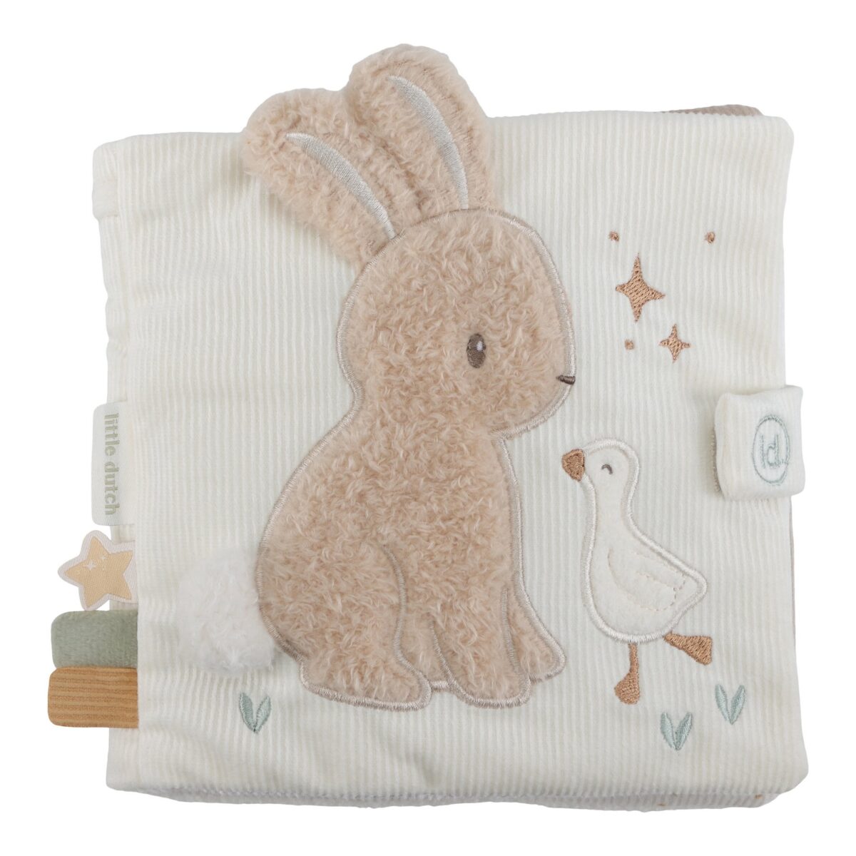 Little Dutch mīkstā aktivitāšu grāmatiņa Newborn Naturals