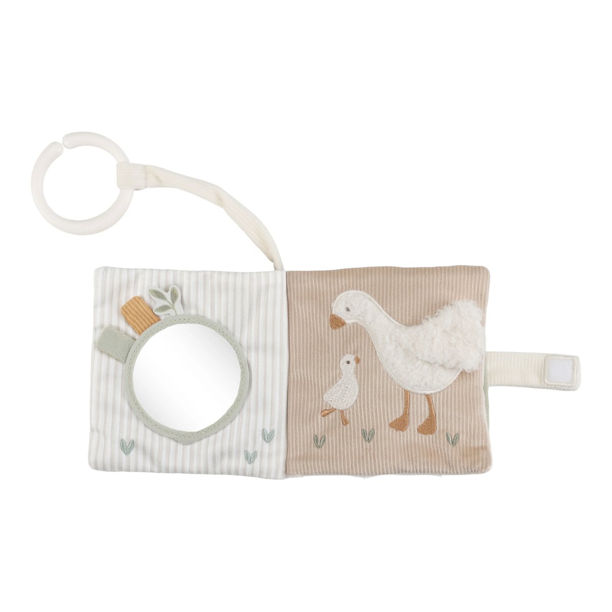 Little Dutch mazā mīkstā aktivitāšu grāmata ´Newborn Naturals´